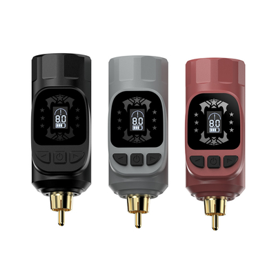 কেনা হাওইঙ্ক ট্যাটু পিস্তল পাওয়ার সাপ্লাই 1600mah ট্যাটু মেশিন ব্যাটারি প্যাক অনলাইনে উৎপাদন