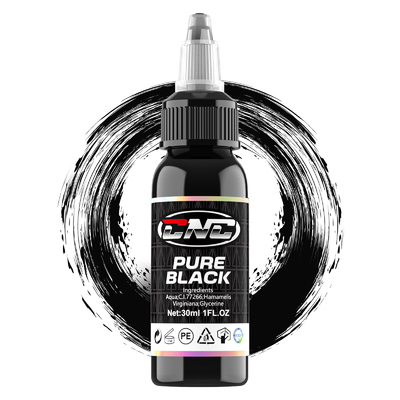 কেনা সহজ রঙ 30ML অন্ধকার কালো উলকি কালি REACH সার্টিফাইড অনলাইনে উৎপাদন