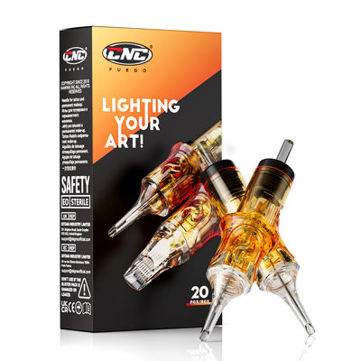 সিএনসি ফুয়েগো স্টেইনলেস স্টিল গোলাকার শ্যাডার ট্যাটু সুইস একক ব্যবহারের ম্যাগনাম সুই ট্যাটু