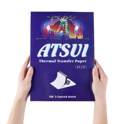 100pcs ট্যাটু স্থানান্তর কাগজ A4 আকার সেরা ট্যাটু স্টেনসিল কাগজ