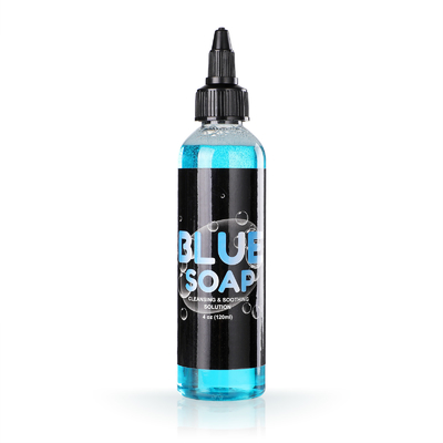 ব্লু সাবান ট্যাটু 120ml 4OZ ট্যাটু ফোম সাবান ডিসইনফেকশনের জন্য